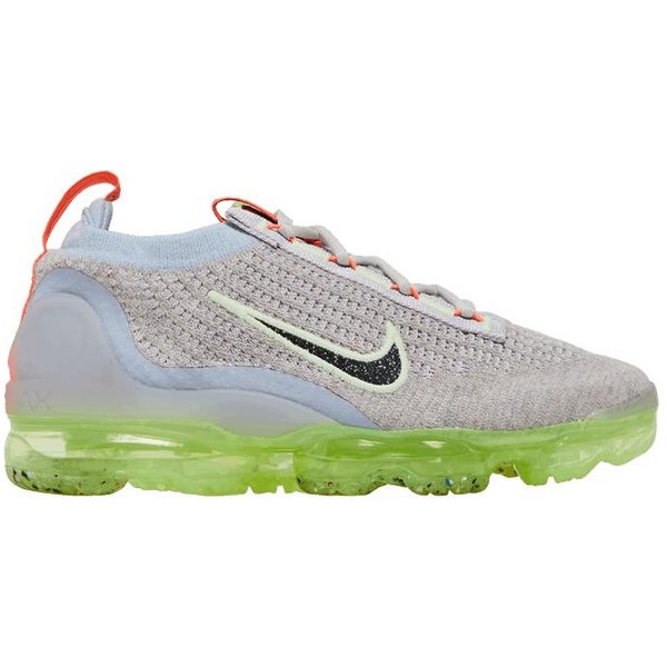 Nike Wmns Air Vapormax 2021 Flyknit 'Hueso Claro Hielo Lima' 37.5 Gray-image