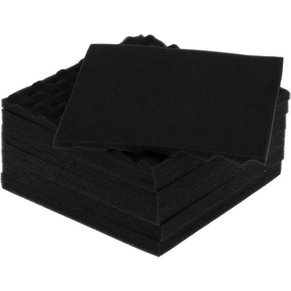 12 Piezas Paneles De Espuma AcúStica Insonorizantes Absorbentes De Sonido Para KTV Estudio De GrabacióN 30X30Cm-image