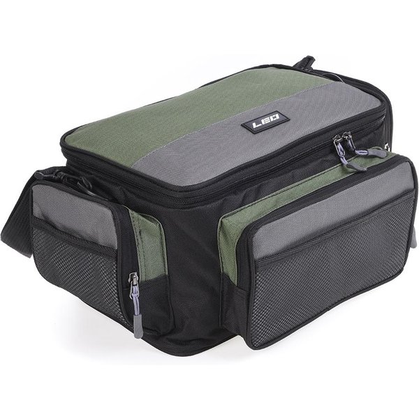 Bolsa De Pesca Multifuncional, Bolsa De Aparejos De Pesca Al Aire Libre, Carrete De Pesca, Bolsa De Hombro De Almacenamiento De SeñUelos Bag Only-image