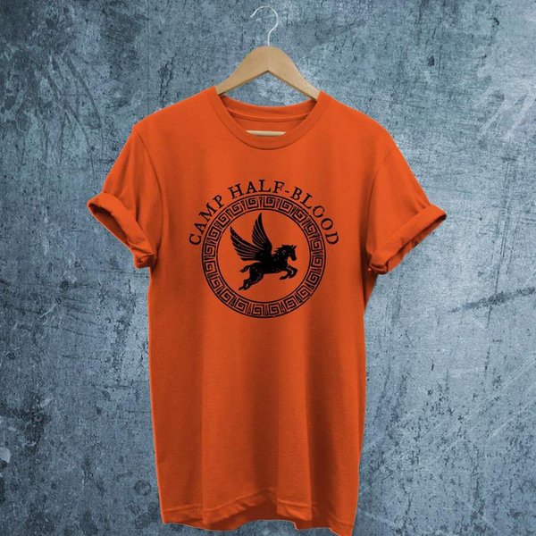 Koszulka Camp Half Blood Koszulka Percy Jackson Koszulka Vintage Camp Half-Blood Koszulka Hipster Topy Xxxl-image
