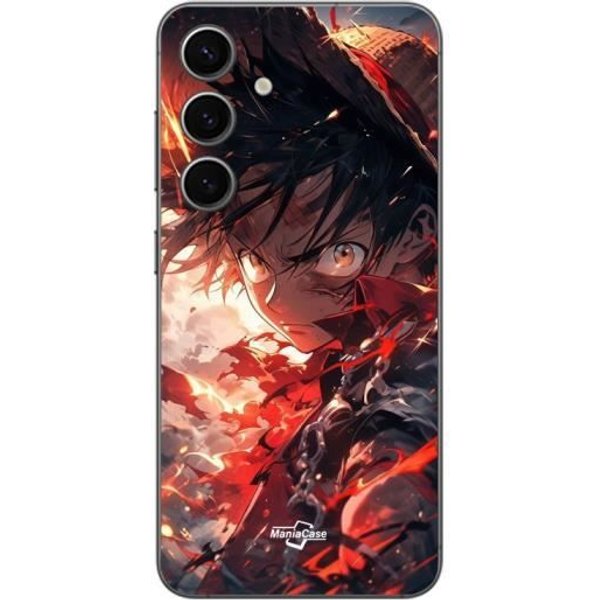 Coque Samsung Galaxy S24 One Piece Luffy éNervé Art Manga Anime Copie Maniacase-image
