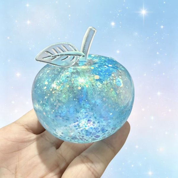 Zabawna Owocowa JabłKo Squishy Zabawka Fidget Do śCiskania łAgodząCa Stres Zabawka Do RęKi PrzeciwlęKowa Owocowa RozciąGliwa Powoli PodnosząCa Się Zabawka Kreatywny Prezent-image