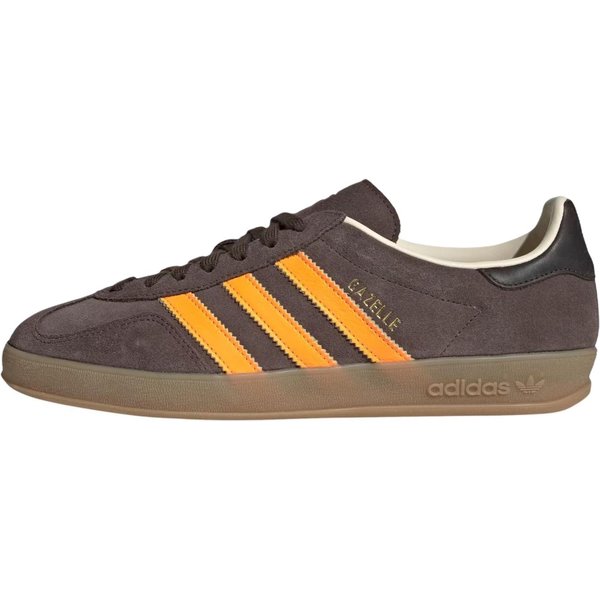 Adidas Gazelle Indoor BrąZowe Lucid Tangerine Wonder White Unisex Trampki IH9659 38⅔ Gray-image