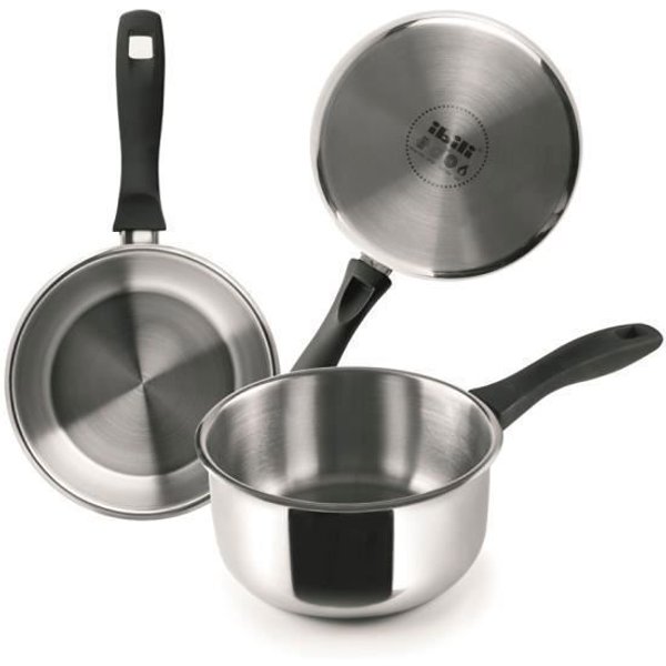 Ibili - SaucièRe Induktion, 16 Cm, Acero Inoxidable, Compatible Con La InduccióN-image