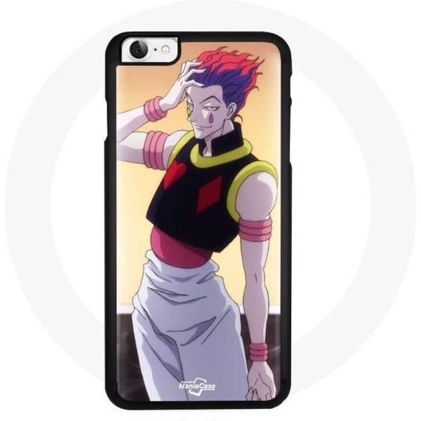 Funda - Maniacase - Iphone 8 - Hisoka Morow Hunter X Hunter - Silicona - Flexible Negro-image