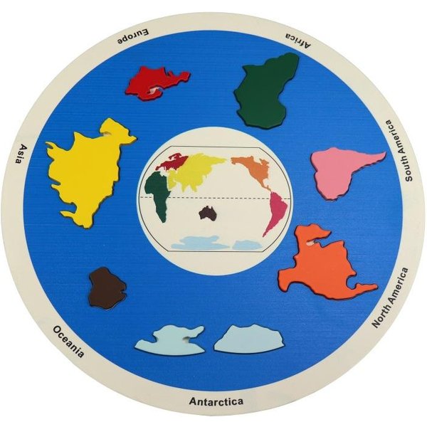 Drewniane Puzzle Planety Parafialne Zabawki Edukacyjne Montessori Dzieci Zmiana Faz KsiężYca Poznawczy ŚWiat Mapa Gra DopasowująCa Dla Dzieci W Wieku 3-6 Lat-image