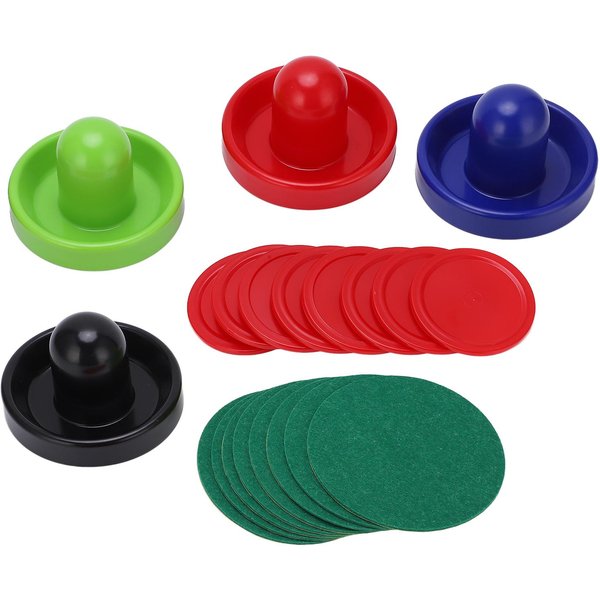 Set De Accesorios De Hockey Multicolor Empujadores Discos De Repuesto Mesas Juego Kit De Empujadores Discos-image