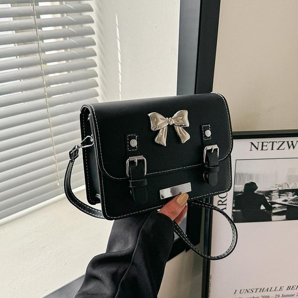 Bolso PequeñO Retro Y A La Moda Bolso De Mujer Nuevo Trendy Y A La Moda Bolso De Mano Casual De Un Hombro Cruzado Bolso Cuadrado PequeñO-image