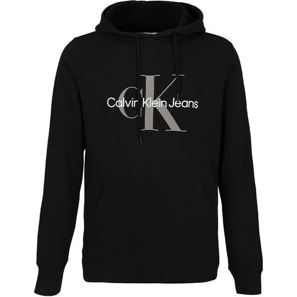 Sudadera Deportiva Casual De Color SóLido Calvin Klein Para Hombre Sudaderas Negra J30J320805-0GR L Black-image