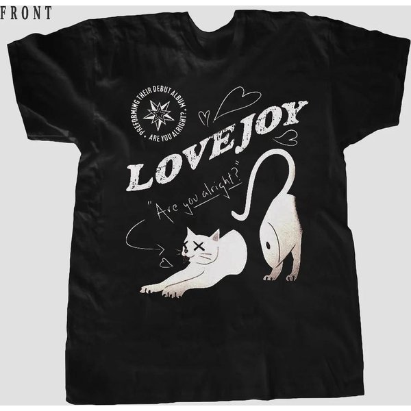 Lovejoy Zespół Rzadka Kolekcja Prezent Dla Fana Koszulka Unisex XXL Black-image