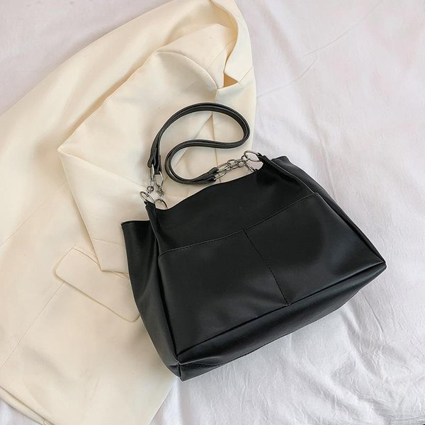 Simple Y Personalizado Nicho Gran Capacidad Casual Nuevo Primavera Hermoso Trendy Bolso Tote De Un Hombro Para Mujer-image