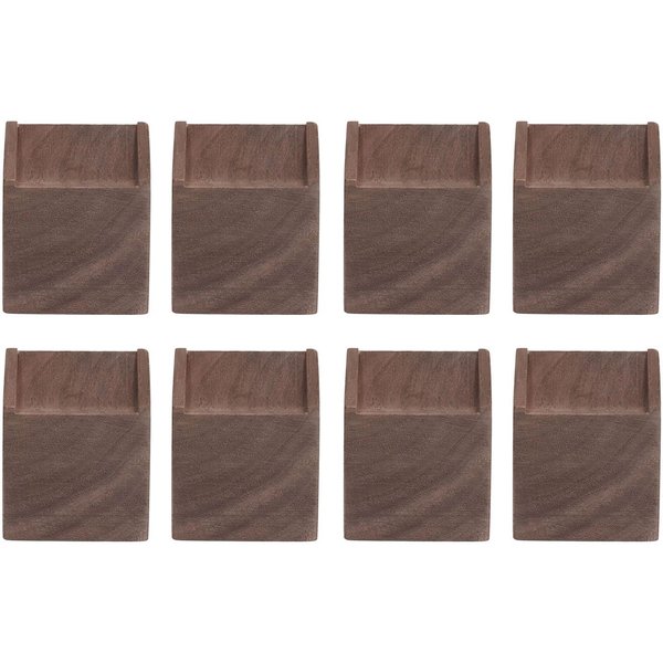 8 Piezas Difusor De Aceites Esenciales De Madera PortáTil Transparente Texturizado Aroma Natural Madera Difusor De Aceites Esenciales Gray-image