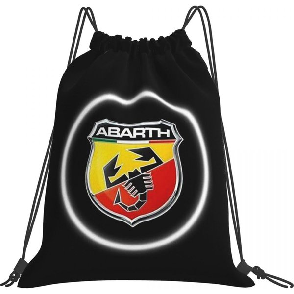 Mochilas Abarth C Cool Bolsas De Cuerda MultifuncióN Bolsa Para Zapatos Bolsas Para Libros Para Hombre Mujer Estudiantes One Size-image