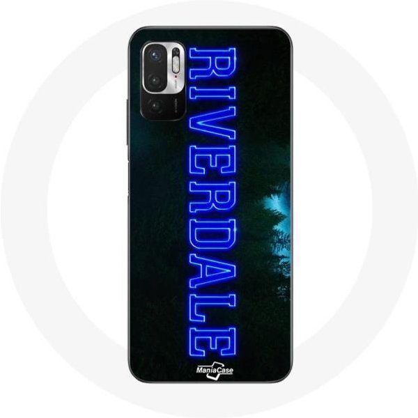 Funda - Maniacase - Xiaomi Poco M3 Pro - Flexible - Logo - Azul Azul-image