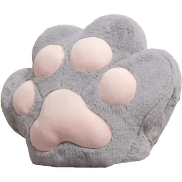 Kawaii ZwierząTko ŁApa NiedźWiedzia Poduszka Urocza Pluszowa ŁApa Kota Ogrzewacz Do RąK Pluszowy Koc WystróJ Domowego KrzesłA Prezent Dla Dzieci 34X23Cm Pillow-image