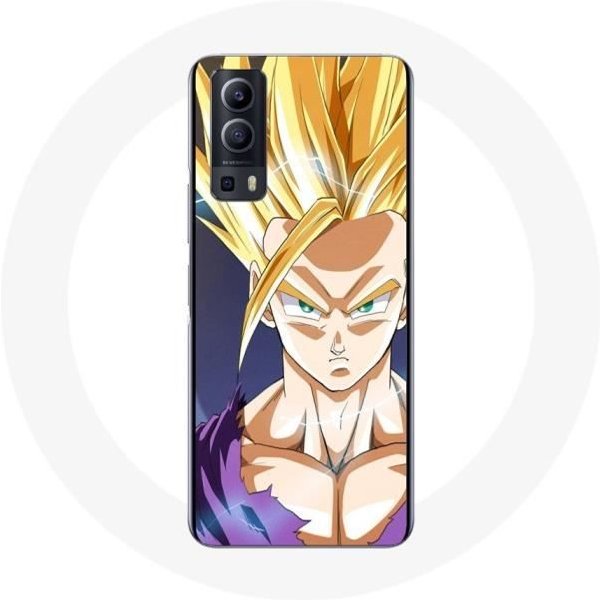 Coque Vivo Y72 Manga Dragon Ball Sangoku Visage éNervé-image