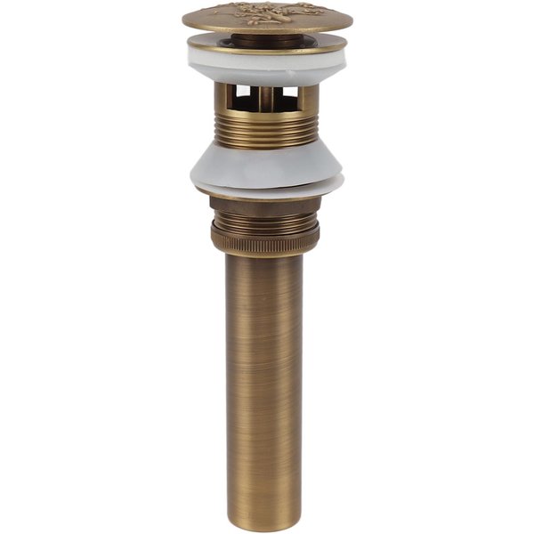 DesagüE Pop Up Para Fregadero DesagüE De Cobre TapóN Para Fregadero De Cubeta Vintage AntióXido Piezas Para Fregadero Para BañO-image