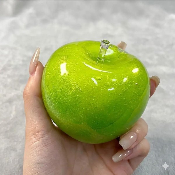 Zielone JabłKo Slushie Squishy Zabawka ChrupiąCa Formowalna Bez Odbicia Sensoryczna Fidget OdstresowująCa ŚRednia SiłA Chwytu Powoli PodnosząCa Yellow-image