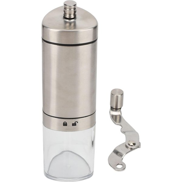Molinillo De Café Manual 40G Acero Inoxidable ABS CeráMico Duradero Grueso Medio Fino FáCil OperacióN L(For 6.5-9Kg) White-image
