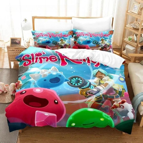 Juego De Cama Anime Impreso En 3D Juego De Cama Individual Twin Full Queen King Size Para Dormitorio De NiñOs Adultos Juegos De Fundas NóRdicas EU Twin 135X200Cm-image
