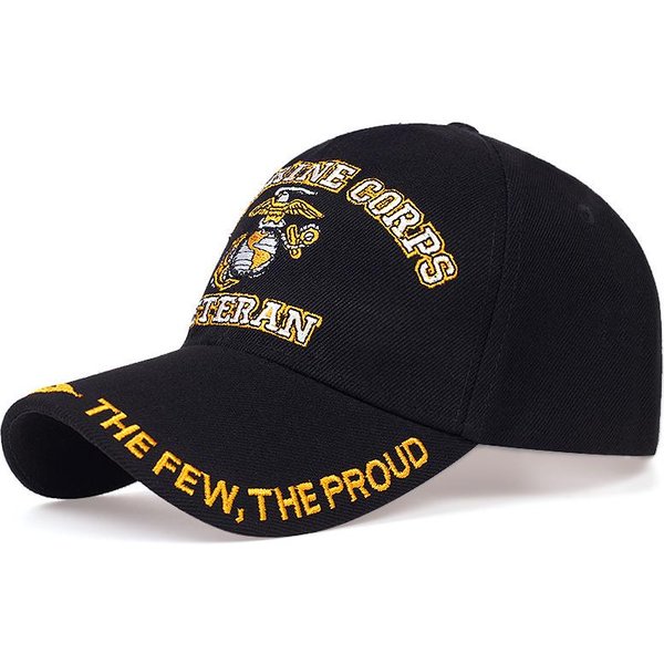 Gorra De BéIsbol Del Cuerpo De Marines De Ee. Uu. Para Hombres Y Mujeres | Gorras Con Licencia Oficial | Gorras Marinas Unisex | Ideal Para Regalar Adjustable-image