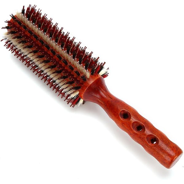 Cepillo De Pelo Redondo Profesional Grande Para PeluqueríA, PeluqueríA, Peinado De Cabello Rizado.-image