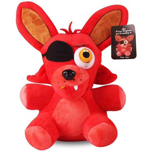 Juguetes De Peluche Fnaf Oso Bonnie Zorro Adorables Dibujos Animados MuñEcos Rellenos Para NiñOs Fans Freddy Five Night At Freddy Regalos Red-image