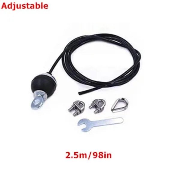 2M-5M Linka Do SiłOwni, Stalowa, WytrzymałA, CzęśCi Zamienne Do Domowej SiłOwni, Akcesoria Do Kabli Fitness, śRednica 5 Mm Adjustable-2.5M-image