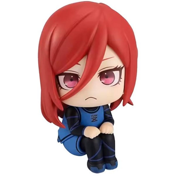Blue Lock Wersja Q SpóJrz W GóRę Figurka Anime Isagi Yoichi Nagi Seishiro Model Kolekcjonerski Lalka-image