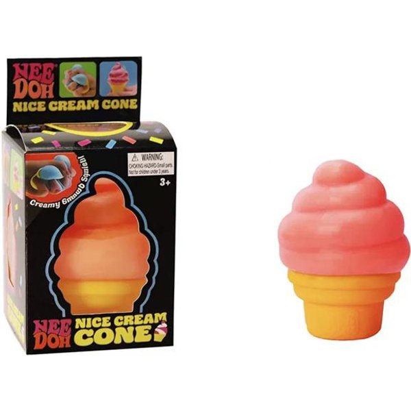 Needoh Wafel Do LodóW Nice Sicle Sensoryczna Zabawka Nietoksyczna Powolny PowróT Do KształTu ŚCiskana Ulga W LęKu Adhd Zabawka Fidget Dla DorosłYch Dzieci Prezent Black-image
