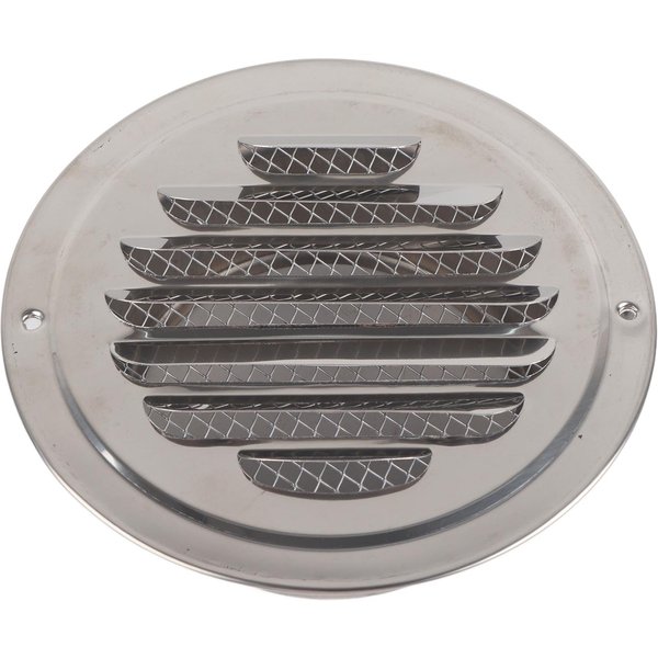 Rejilla De VentilacióN De Pared De Acero Inoxidable, Redonda, Plana, Para Conductos, Cubierta De VentilacióN, Salida De Malla Antiinsectos-image