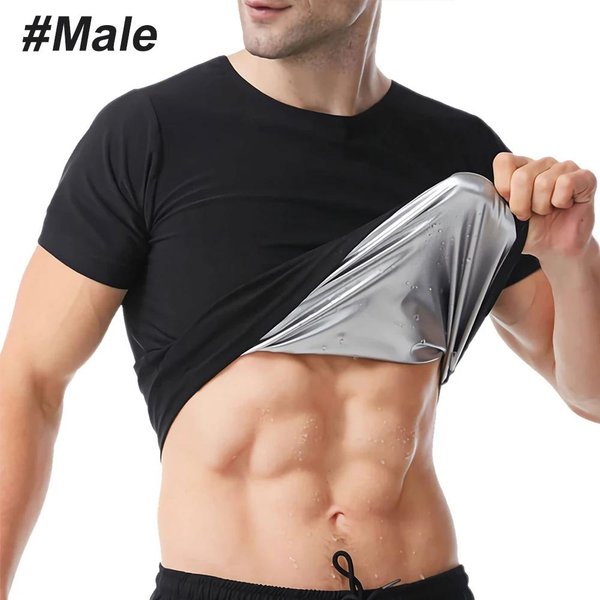 Chaleco SudoracióN Sauna Profesional Camiseta De CompresióN Atrapa Calor Gimnasio Entrenamiento Moldeador Corporal Adelgazante Unisex PéRdida De Peso 2XL-3XL-image
