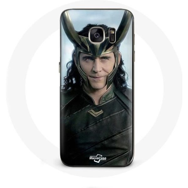 Funda Para Samsung Galaxy S6 Edge Loki Thor Ragnarok Con Casco Temporada 1-image