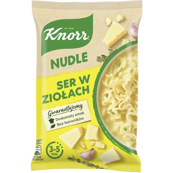 Knorr Nudle Ser W ZiołAch Zupa-Danie 61 G-image