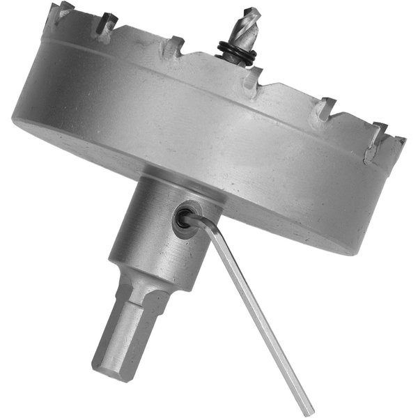PiłA Otwornica Z ZęBami Z WęGlika Spiekanego Heavy Duty TCT WiertłA Otwornik Do Blachy Metalowej Ze Stali Nierdzewnej 85Mm-image