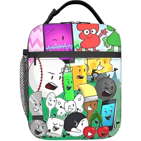 Bfdi Izolowana Torba Na Lunch Szczelny Battle For Dream Island Pojemnik Na Lunch Torba Termiczna Torba Tote Lunch Box Torba Na Jedzenie One Size-image