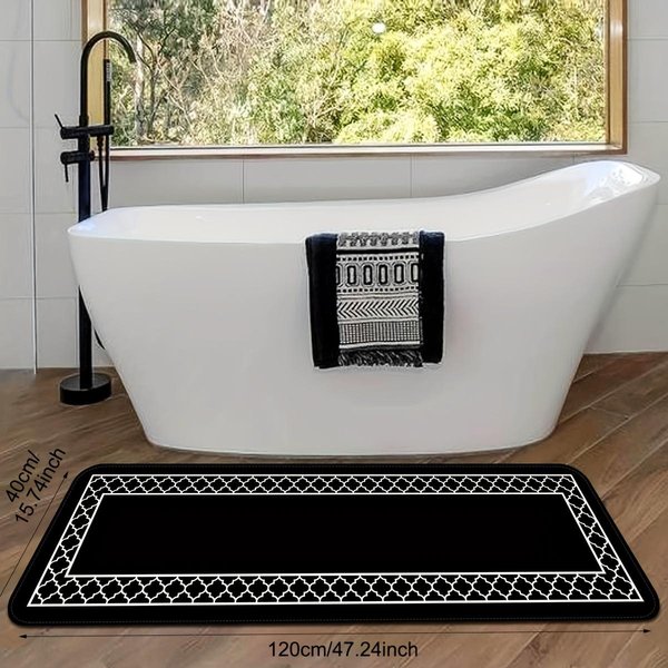 Zestaw DywanikóW W Stylu AmerykańSkim Do Kuchni DłUgi, ChłOnny I Odporny Na Zabrudzenia Dywanik Do Drzwi WejśCiowych I Wystroju Domu 40X60CM (1.3X2FT-image