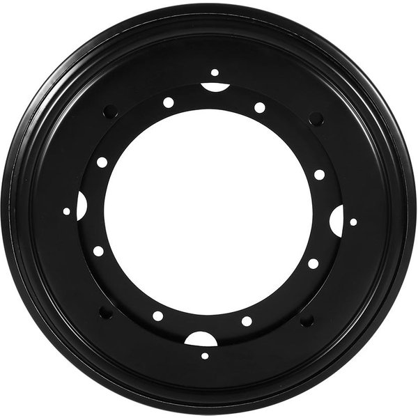Rodamiento Giratorio De Alta Resistencia Redondo Galvanizado Lazy Susan Plato Giratorio (9 Negro)-image