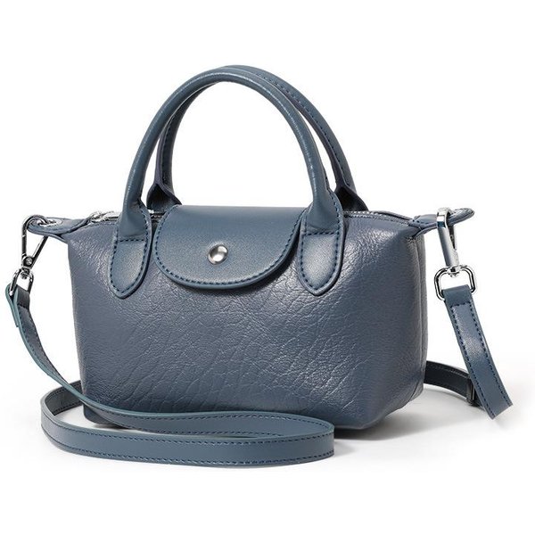 Nowa Designerska Torba Crossbody Modna I Wszechstronna Torebka Damska Kontrastowa Casualowa JednoręCzna Torba PierożEk Gray-image
