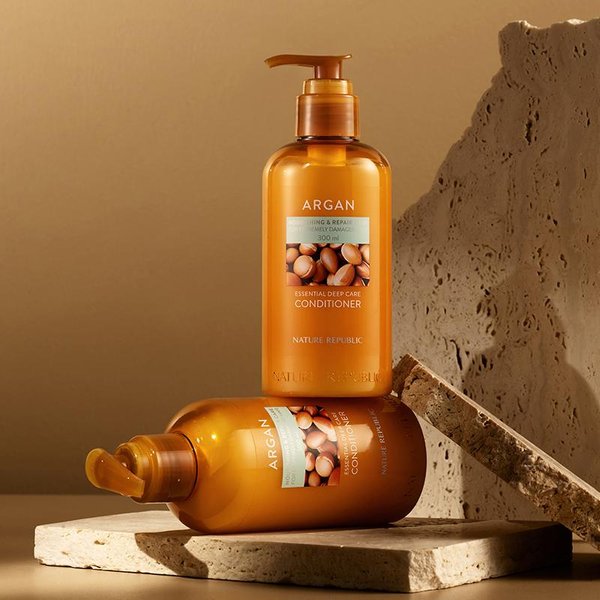 Nature Republic OdżYwka Argan Essential Deep Care 300Ml Intensywna Przeciw Wypadaniu Orange-image