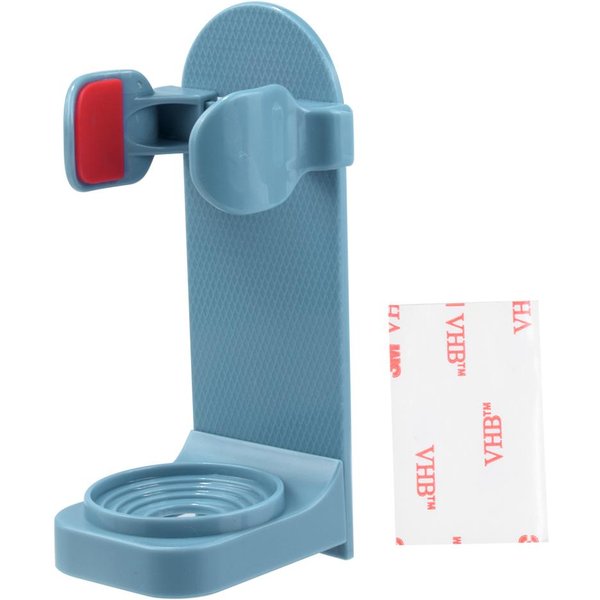 Soporte Para Cepillo De Dientes EléCtrico, Adaptable, Para Montaje En Pared, Para BañO, Ahorra Espacio, Organizador De Cepillos De Dientes Sin Dejar Rastro, Soporte Adhesivo, Accesorios Azul-image