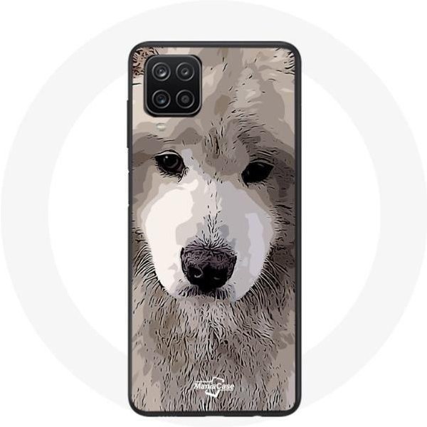 Funda - Maniacase - Samsung Galaxy A42 5G - Flexible - Gris - Samoyedo Gris-image