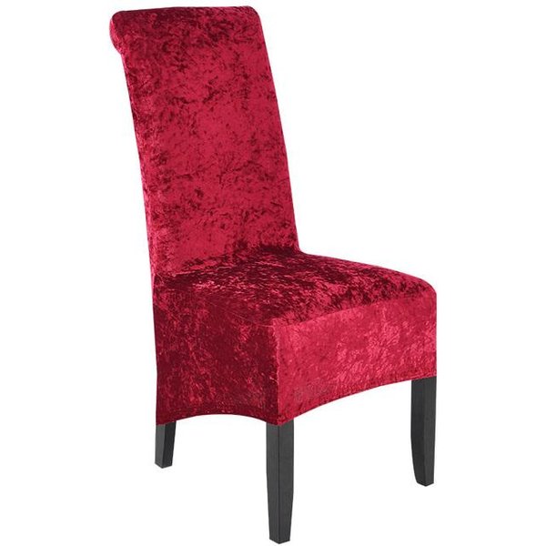 Fundas Para Sillas De Comedor De Felpa De Terciopelo Xl, Fundas EláSticas Para Sillas, Fundas Protectoras De Spandex Para Sillas Altas, Funda EláStica Para Asiento 1 Piece-image