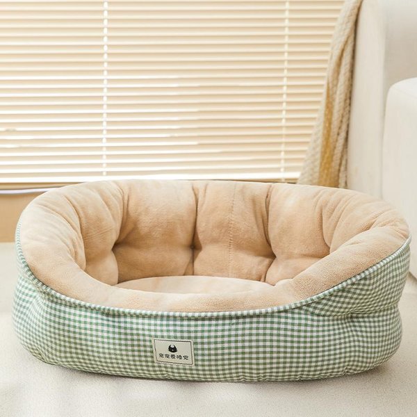 Perrera CáLida De Invierno Para Las Cuatro Estaciones, Universal, Para Perros PequeñOs, BichóN, Sofá Cama, Nido Para Gatos Cyber Celebrity, Suministros Para Mascotas, Accesorios L-64X50X23Cm-image