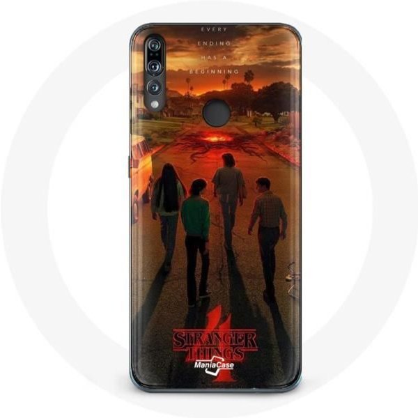 Funda Para Huawei P30 Lite Stranger Things Temporada 4 PóSter Arte Equipos De La Nueva TeoríA-image