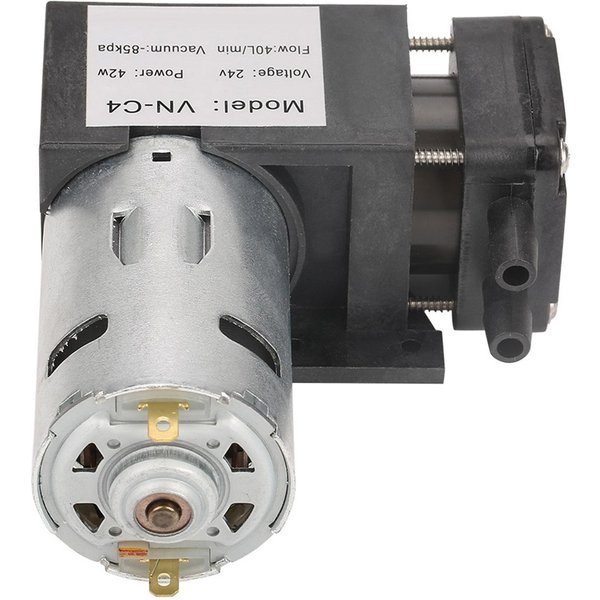 Mini MałA Bezolejowa Pompa PróżNiowa DC24V -85Kpa PrzepłYw 40L Min Do Gazu Powietrza-image