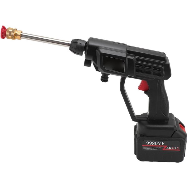 Hidrolimpiadora InaláMbrica De 30 Bares Recargable PortáTil InaláMbrica Pistola De Agua De Alta PresióN 100-240V AU UK Plug-image