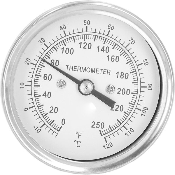 -18-120 Stopni Celsjusza Termometr Tarczowy Piekarnik Grillowy Termometr Bimetaliczny Typ WskaźNikowy Miernik Temperatury White-image