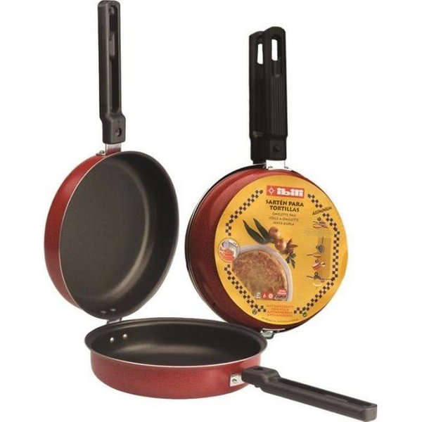 SartéN Para Tortillas - Ibili - Venus - 24 Cm - Aluminio - Antiadherente - ExtraíBle-image