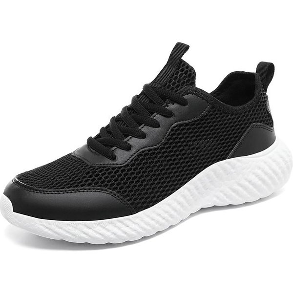 Maedef Zapatillas De Running Negras Hombre Zapatillas Deportivas Ligeras Transpirables Zapatillas Para Caminar CóModas Zapatillas Deportivas AtléTicas Para Hombre 39 Blanco Negro-image